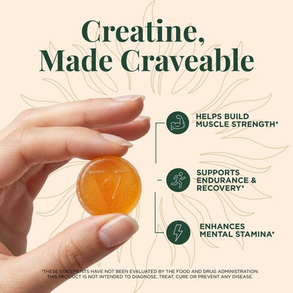 Fuerza & Curva – Gomitas de Creatina Monohidratada