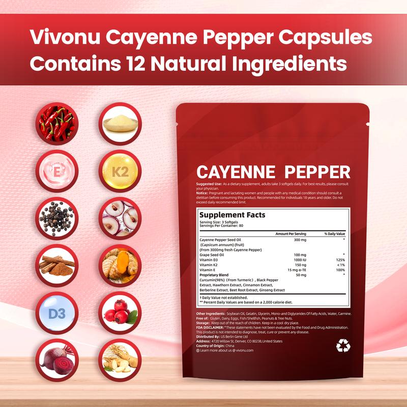 IgniteFlow — Cayenne Pepper Circulation Complex